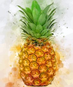 Aesthetic Pineapple Art Paint By Numbers