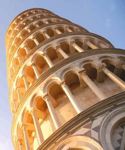 Pisa Leaning Tower Monument Paint By Numbers