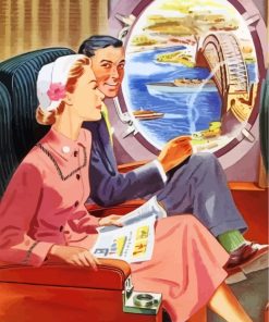 Women and Planes Paint By Numbers