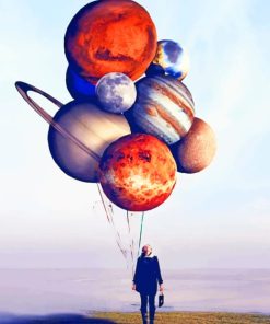 Planet Space Adventure Paint By Numbers