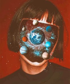 Celestial Face Paint By Numbers