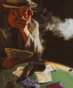 Poker Enthusiast Paint By Numbers