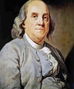 Benjamin Franklin American Icon Paint By Numbers