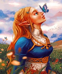 Zelda Breath Of The Wild Paint By Numbers