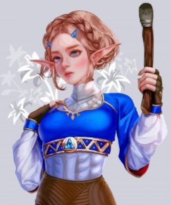 Legend of Zelda Princess Paint By Numbers