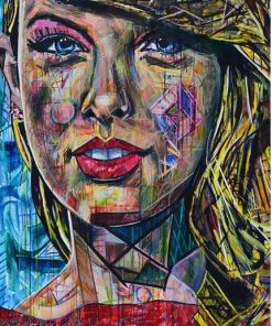 Colorful Taylor Swift Fans Paint By Numbers