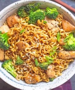 Ramen Noodles Creative Paint By Numbers