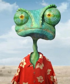 Rango Chameleon Paint By Numbers