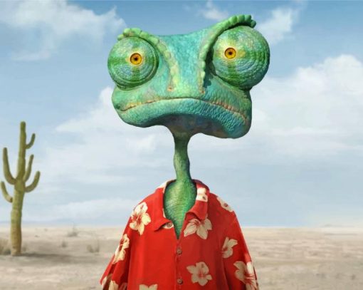 rango-lizard-paint-by-numbers