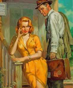 Retro Romance Paint By Numbers