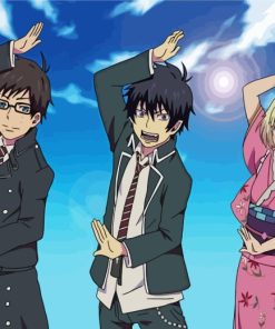Blue Exorcist Characters Paint By Numbers