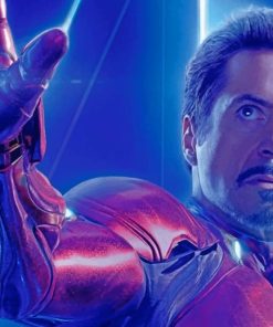 Iron Man Hero Paint By Numbers