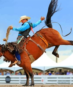 Cowboy Adventure Paint By Numbers