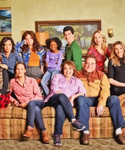 Roseanne Sitcom Characters Paint By Numbers