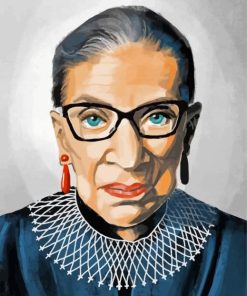 Ruth Bader Ginsburg Tribute Paint By Numbers