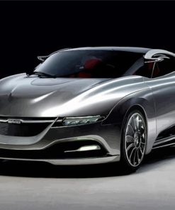 Saab Automobile Concept Paint By Numbers