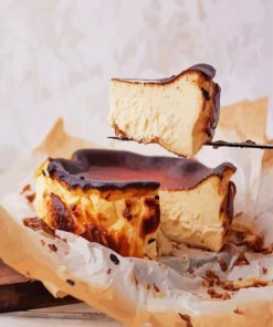 San Sebastian Cheesecake Delight Paint By Numbers