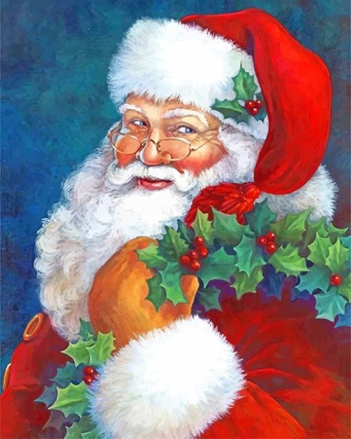 santa-paint-by-numbers