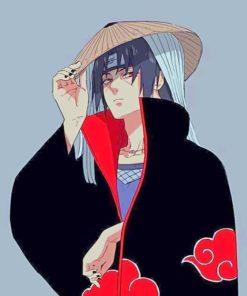 Sasuke from Naruto Paint By Numbers