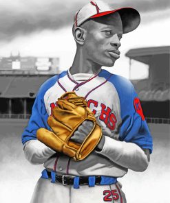 Satchel Paige Masterpiece Paint By Numbers