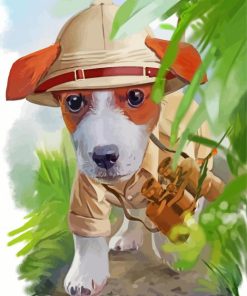 Scent Hound Dog Lovers Paint By Numbers