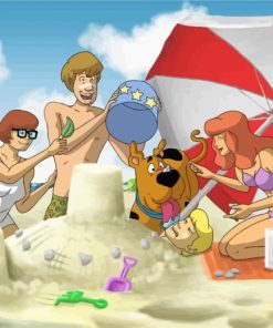 Scooby Doo Cartoon Paint By Numbers