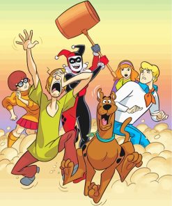 Scooby Doo Characters Paint By Numbers