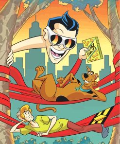 Scooby Doo Cartoon Paint By Numbers