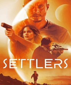 Settlers Sci-Fi Movie Poster Paint By Numbers