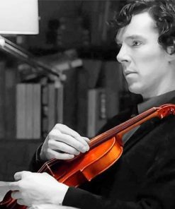 Sherlock Violinist Paint By Numbers
