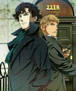 Sherlock Holmes Movie Paint By Numbers