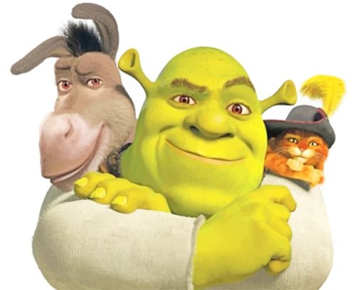 shrek-donkey-and-puss-in-boots-adult-paint-by-numbers