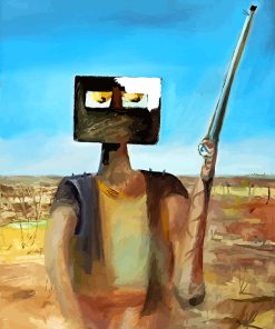 Sidney Nolan Ned Kelly Paint By Numbers