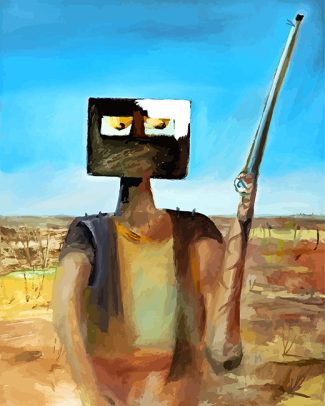 Sidney Nolan Ned Kelly Paint By Numbers