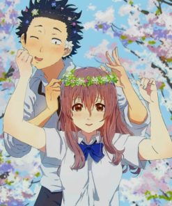 Silent Voice Anime Art Paint By Numbers