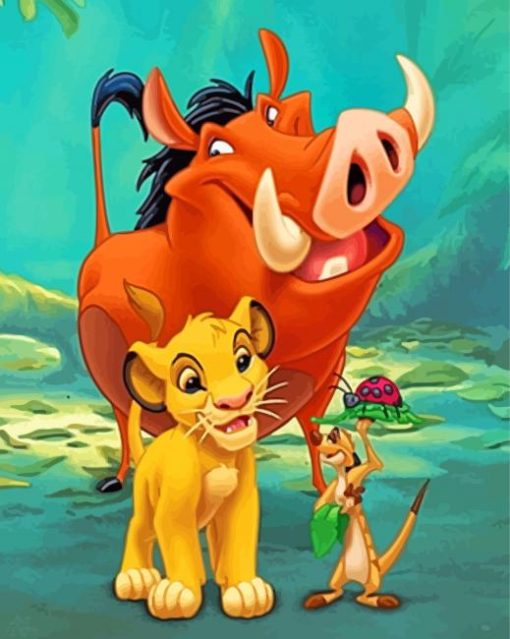 simba-timon-and-pumbaa-lion-king-paint-by-numbers
