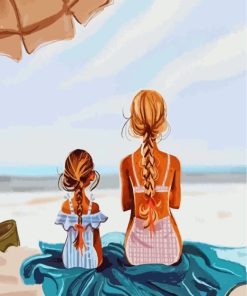 Aesthetic Sisters Portrait Paint By Numbers