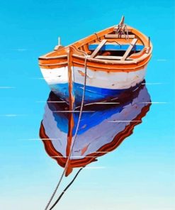 Skiff Reflections Paint By Numbers