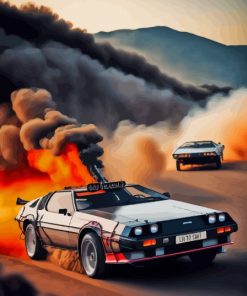Car Engine Smoke Paint By Numbers