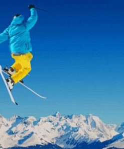 Ski Jump Adventure Paint By Numbers