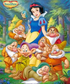 Snow White Princess Paint By Numbers