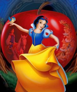 Snow White Red Apple Paint By Numbers