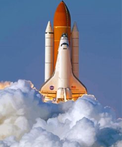 Discovery Spacecraft Paint By Numbers