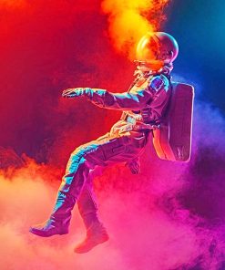 Astronaut Space Adventure Paint By Numbers