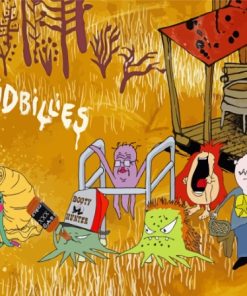 Squidbillies Cartoon Comedy Paint By Numbers
