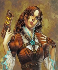 Steampunk Woman Paint By Numbers
