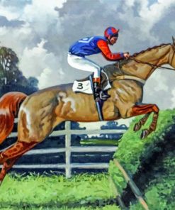 Steeplechase Equine Adventure Paint By Numbers