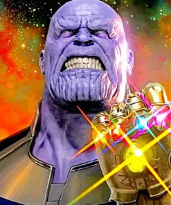 Thanos Power Marvel Paint By Numbers