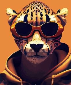 Leopard Fashion Paint By Numbers