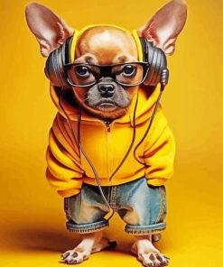 Funny Dog Paint By Numbers